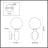 Бра ODEON LIGHT OKIA 4670/1W