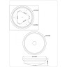 Настенно-потолочный светильник ODEON LIGHT WALLI MARSEI 4825/3C