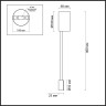 Настенный светильник ODEON LIGHT SATELLITE 3900/5WB