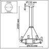 Подвесной светильник ODEON LIGHT DEFANCE 7143/55L