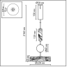 Подвесной светильник ODEON LIGHT RIVIERA 5450/32LB